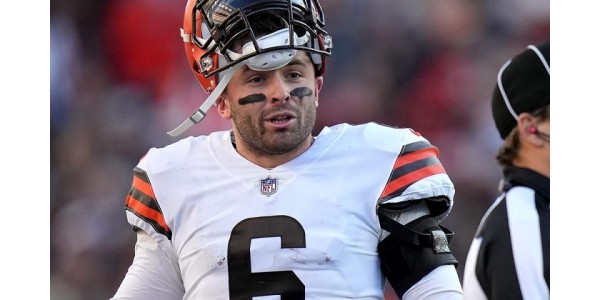 Baker Mayfield tar farväl av Cleveland Browns med ånger Baker Mayfield tar farväl av Cleveland Browns med ånger
